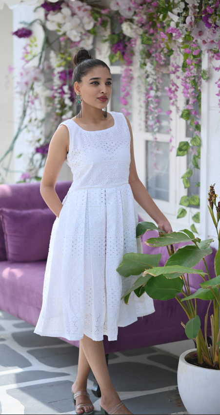 Petrichor - White Hakoba Dress