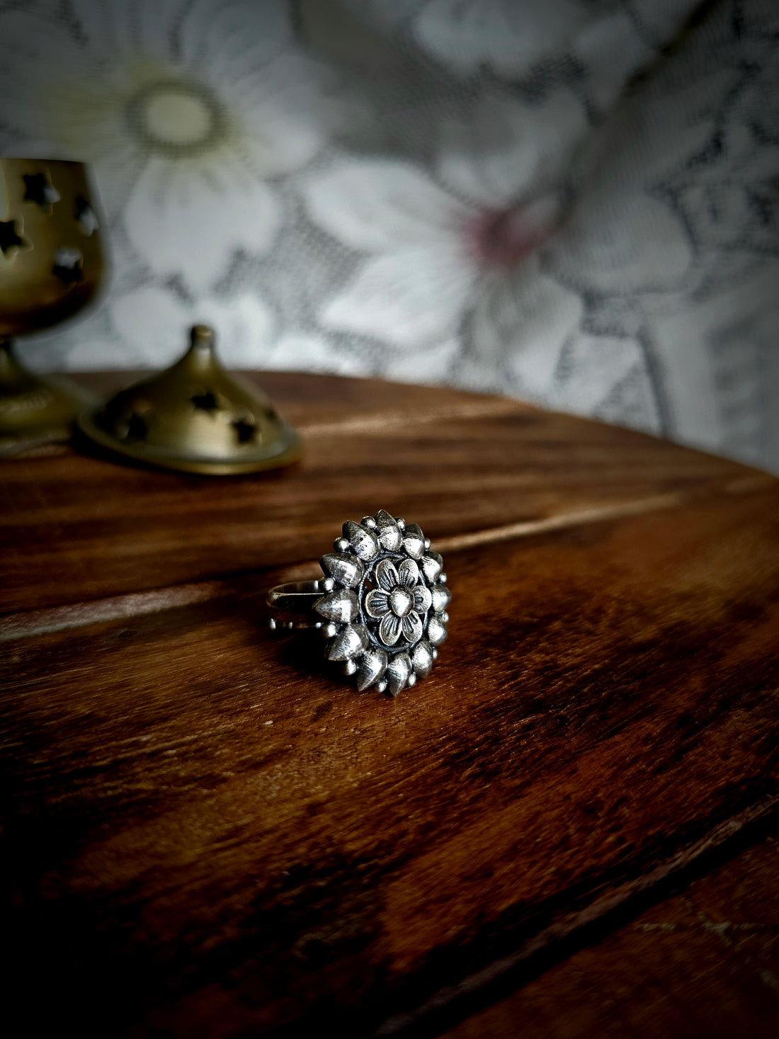 Amira 925 Silver adjustable ring