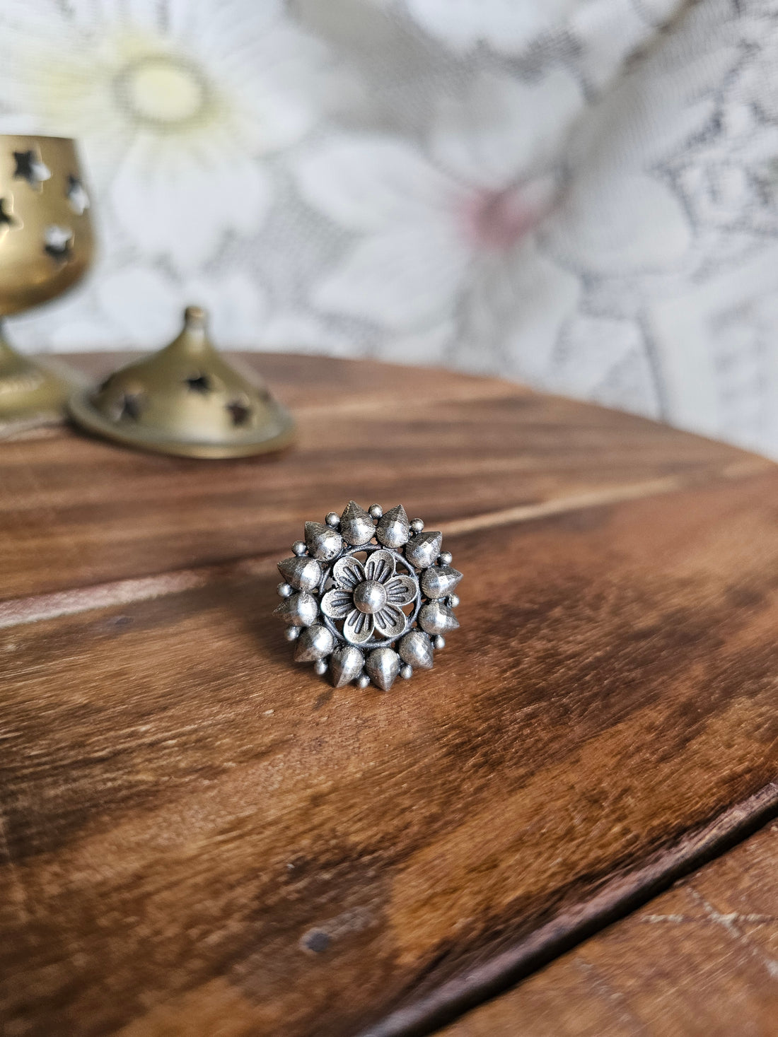 Amira 925 Silver adjustable ring