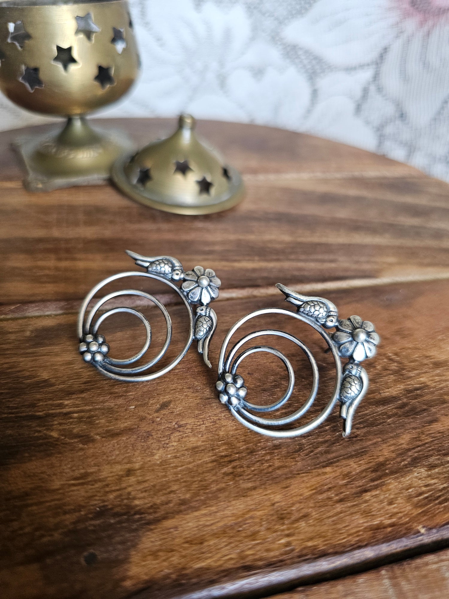 Kavya 925 Silver Earrings